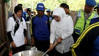 Bantuan yang disalurkan untuk korban bencan alam di Ponorogo senilai Rp 1,34 Miliar, dengan rincian Rp 832 juta berupa bantuan logistik terdiri dari paket lauk pauk, peralatan keluarga, tempat makanan, selimut , matras, tenda gulung, tenda keluarga dan sandang paket. Dok, Humas Kemensos.