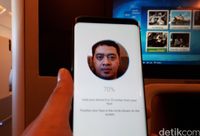 Menjajal Pemindai Wajah Galaxy S8