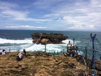 Pantai Timang di Gunungkidul (Twitter/@HuffyzAsyruff_)