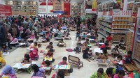 Acara tersebut berlangsung di Groserindo Carrefour, Bekasi, Minggu, (2/4/2017). Foto: Mahardian Prawira Bhisma