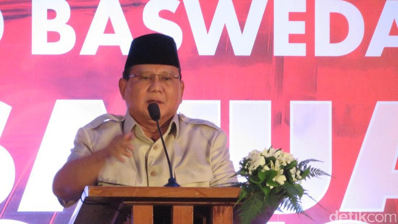 Prabowo Diredam Jelang Pilpres, Gerindra: Emas Tetaplah Emas Prabowo Diredam Jelang Pilpres, Gerindra: Emas Tetaplah Emas