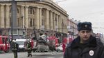 Bom Meledak di Stasiun Kereta di St Petersburg Rusia