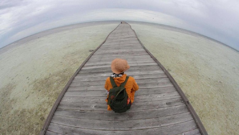 Dermaga instagenic di Sangalaki (dok istimewa) Dermaga instagenic di Sangalaki (dok istimewa)
