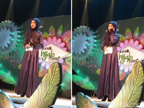 Foto: Momen Haru di Sunsilk Hijab Hunt Palembang yang Buat Nycta Gina Nangis