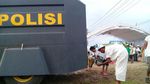 Water Cannon Jadi Tempat Wudhu