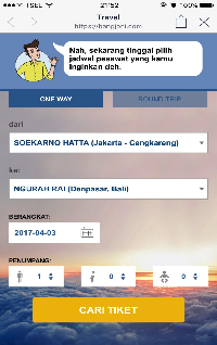 Bang Joni Siap Carikan Harga Tiket Pesawat Termurah Untuk Anda