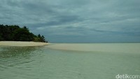 Pulau Sangalaki berjarak sekitar 20 menit dari Pulau Derawan dengan menggunakan speedboat. Banyak speedboat yang bisa disewakan (Bonauli/detikTravel)