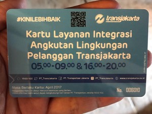 Animo Warga Tinggi, Kartu KWK Terintegrasi Bus TransJ Laris Manis