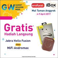 Rasakan Sensasi Teknologi Terkini di Gadget Invasion Week 2017
