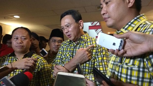 Bareng Novanto, Ahok Hadiri Acara Pembekalan Saksi Pilkada