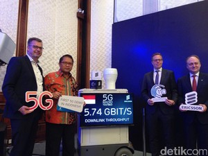Wow! Kencangnya Jaringan 5G di GBK