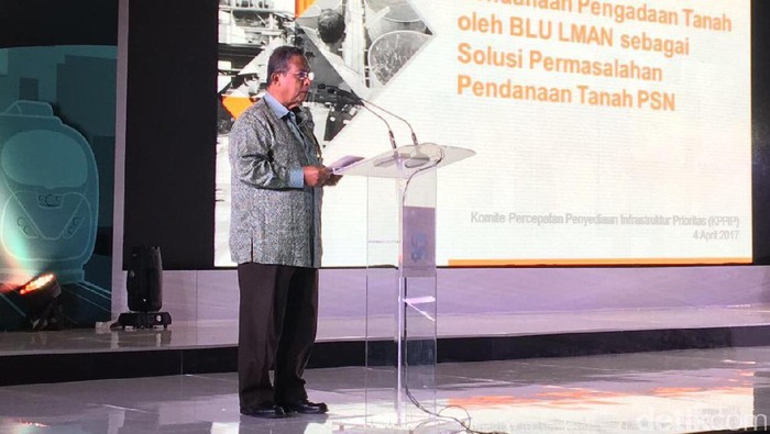 Darmin: Lahan Jadi Masalah Terbesar Dalam Proyek Infrastruktur