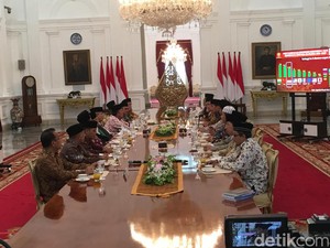 Bertemu Jokowi, Para Ulama Bahas Toleransi dan Aneka Bentuk Jihad