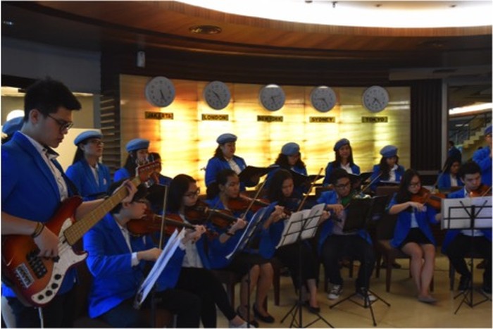 Harmoni Keberagaman, President University Bentuk Students Orchestra
