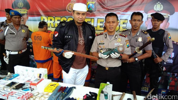Komplotan Pembobol 19 Ruko dan Rumah Kosong Dibekuk