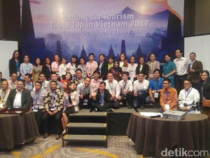 Cara Unik Konjen RI Vietnam Promosi Wisata Indonesia