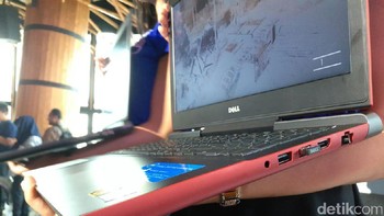 Terbenam juga kartu grafis Nvidia GTX 1050 Ti dipadu video RAM GDDR5 sebesar 4 GB. Foto: detikINET/Yudhianto