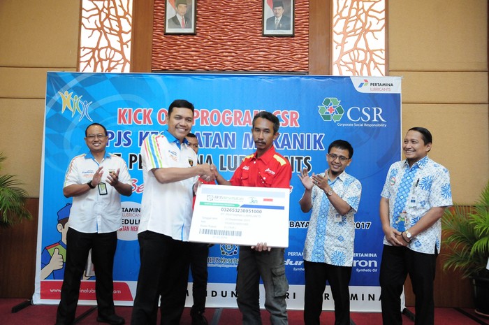 300 Mekanik di Jawa Timur Dapat Jaminan Kesehatan dari Pertamina