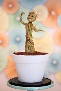 Buat Penggemar Marvel, Ini Dia Cokelat Bentuk Groot dari Guardian of the Galaxy