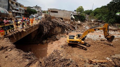 Pencarian Korban Longsor Kolombia Terus Dilakukan