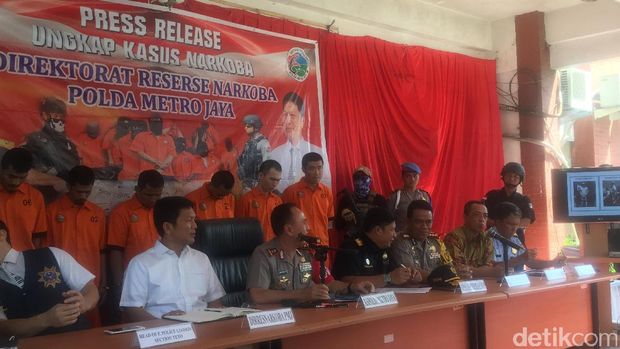 Polisi Gagalkan Penyelundupan Sabu Taiwan Pesanan Napi LP Cipinang