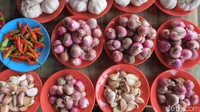 Di sudut pasar yang lain, adalah tempat sayur mayur. Mata kita akan dimanjakal dengan sayur mayur yang ditata menarik (Fitraya/detikTravel)