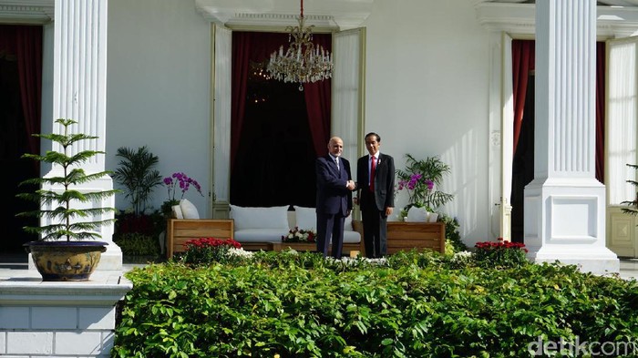 Jokowi Sambut Presiden Afganistan dengan Upacara Kenegaraan