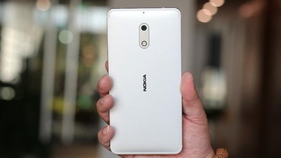 Nokia 6 Silver Tampil Keren