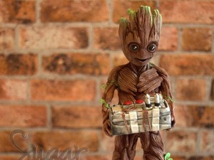 Buat Penggemar Marvel, Ini Dia Cokelat Bentuk Groot dari Guardian of the Galaxy