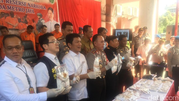 Polisi Gagalkan Penyelundupan Sabu Taiwan Pesanan Napi LP Cipinang