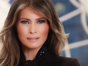 Apa Makna yang Terkandung di Balik Foto Resmi Melania Trump?