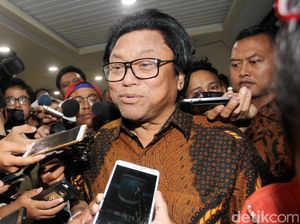 Bikin Jokowi Tertawa, OSO: Pidato Saja Capek Gimana Kerja