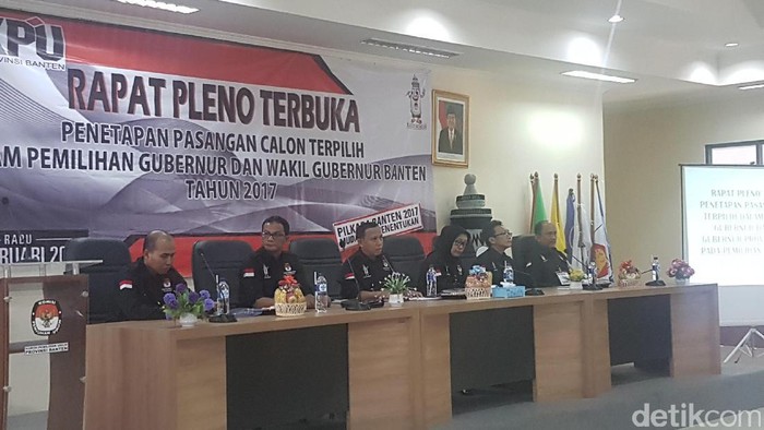 KPU Banten Serahkan Tahapan Pilkada Selanjutnya ke DPRD