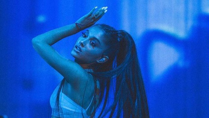 Foto Ariana Grande dari Instagram pribadinya.