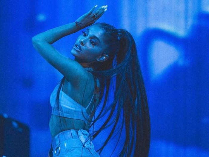 Foto Ariana Grande dari Instagram pribadinya.