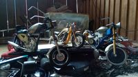 Pemuda Purwakarta Ini Sulap Limbah Jadi Miniatur Motor  Klasik 