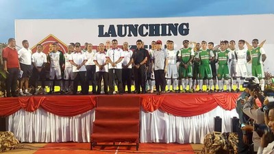Panglima TNI Launching PS TNI Ikuti Liga 1 PSSI