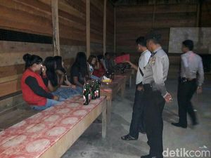 8 Wanita Penghibur Terjaring Razia di Kuansing Riau