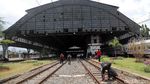 Aksi Bersih-bersih Stasiun Tanjung Priok