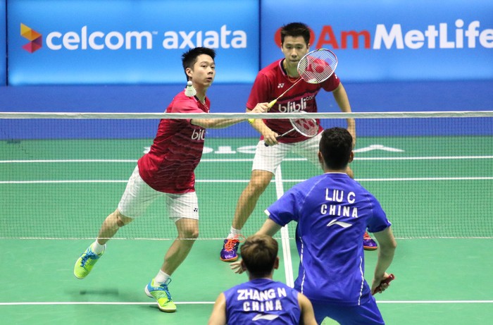 Kevin/Marcus Tembus Delapan Besar, Rian/Ahsan Tersisih