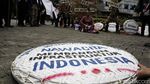 Aksi Teatrikal Rembang Bukan Kendeng