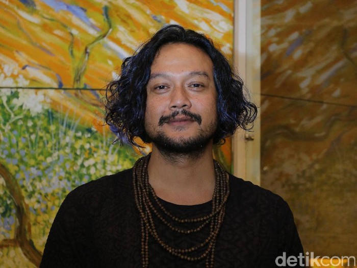 Dwi Sasono saat prescon film Kartini di Plaza Indonesia, Jakarta Pusat, Rabu (5/4/2017).