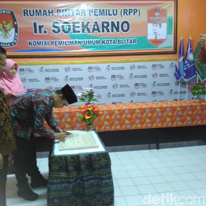 KPU Kota Blitar Launching Rumah Pintar Pemilu