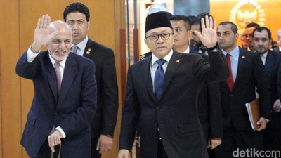 Ketua MPR Menerima Presiden Afghanistan