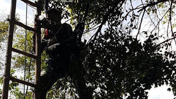 Pendaratan darurat karena angin kencang