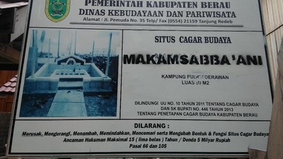 Mengenal Sabba Ani, Pahlawan Pemberani dari Derawan