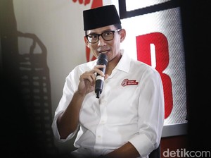 Pemeriksaan di Polda Ditunda, Sandiaga: Kita Perlu Kegiatan Sejuk