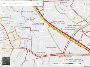 Blusukan di Duren Tiga demi Hindari Macet di Perempatan Kuningan