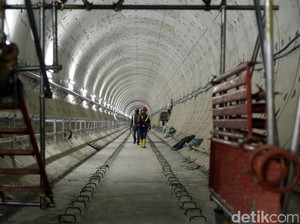 Pembangunan MRT Jakarta Capai 71,39%