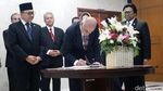 Ketua MPR Menerima Presiden Afghanistan